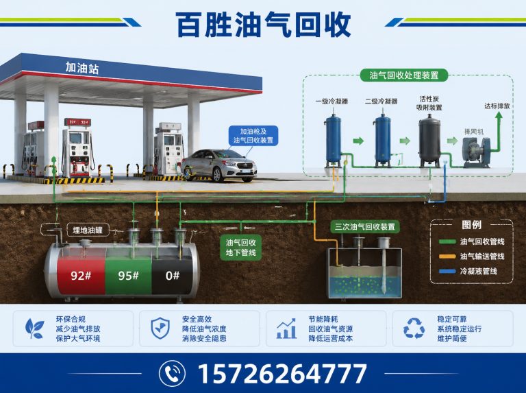 莱西市油库油气回收展示图
